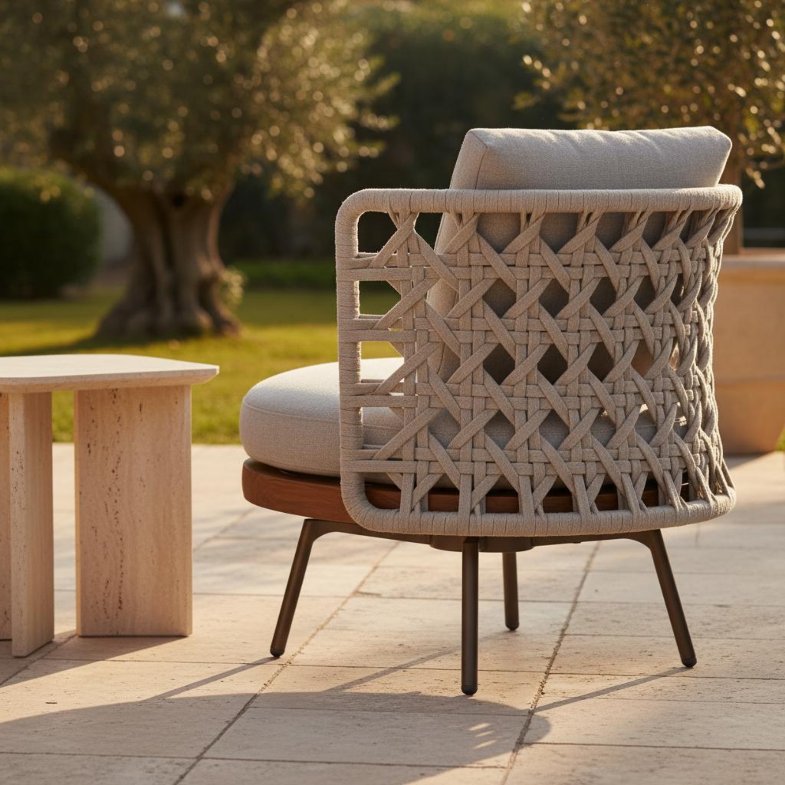 3 Pieces Teak Armchair Nordic  - Outdoor Furniture Teak incelemesi ve fiyatı