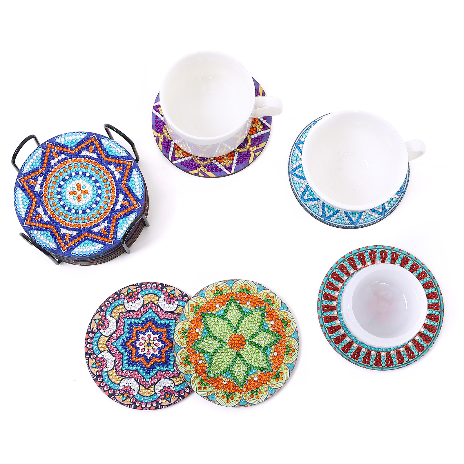 12Piece Manda Floral Pattern C - Outdoor Furniture Wood incelemesi ve fiyatı