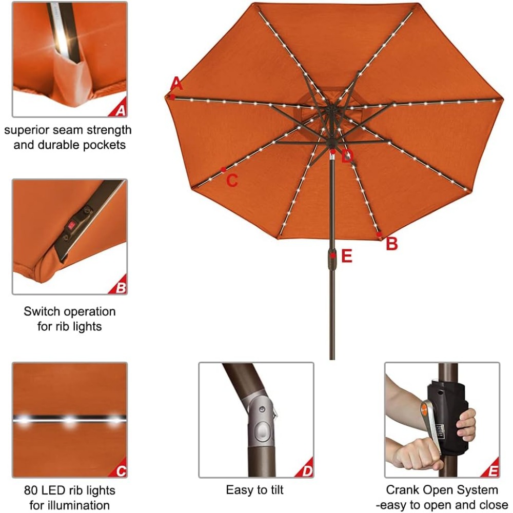 USA 10-Year-Non-Fading Solar 9 - Outdoor Furniture Year Round incelemesi ve fiyatı