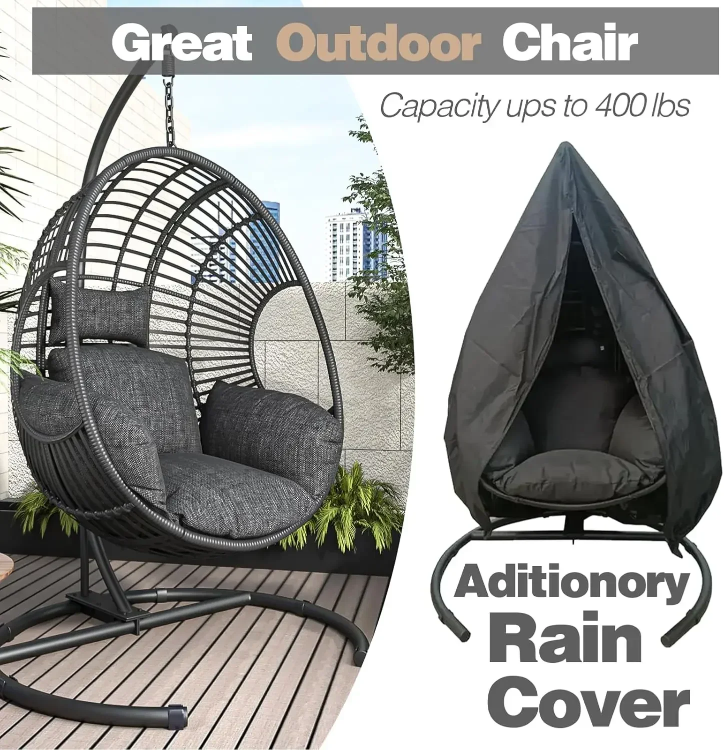 （XMSJ-Hot）Oversized Hanging Eg - Hanging Egg Chair incelemesi ve fiyatı