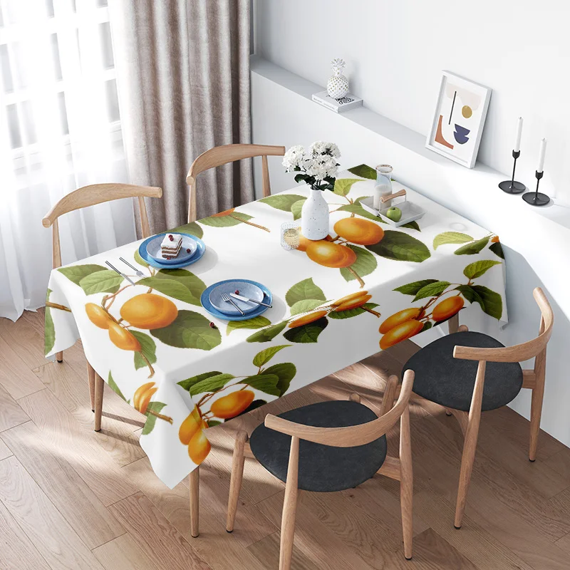 Modern Floral Tablecloth Print - Outdoor Furniture Year Round incelemesi ve fiyatı
