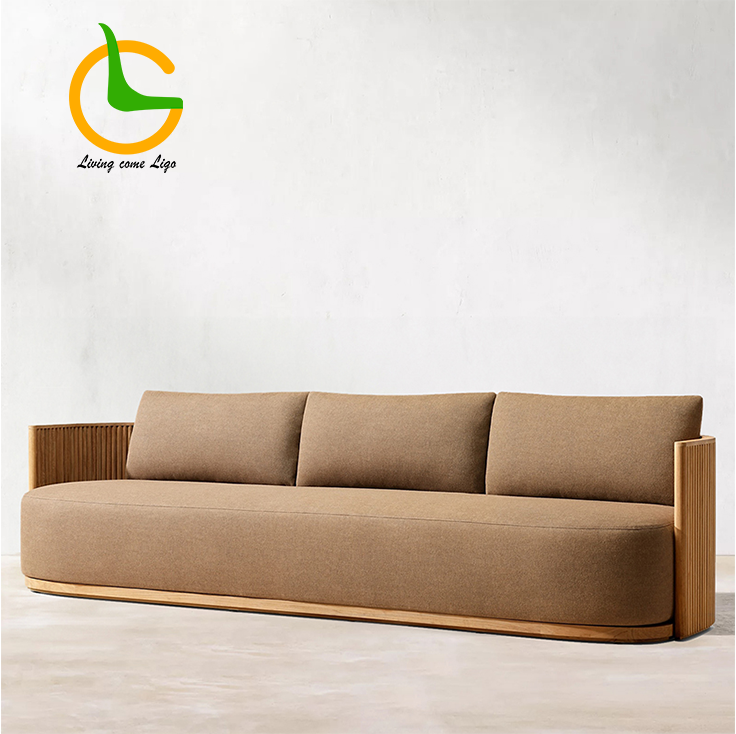 Luxury L-shaped Teak Wood Outd - Outdoor Furniture Teak incelemesi ve fiyatı
