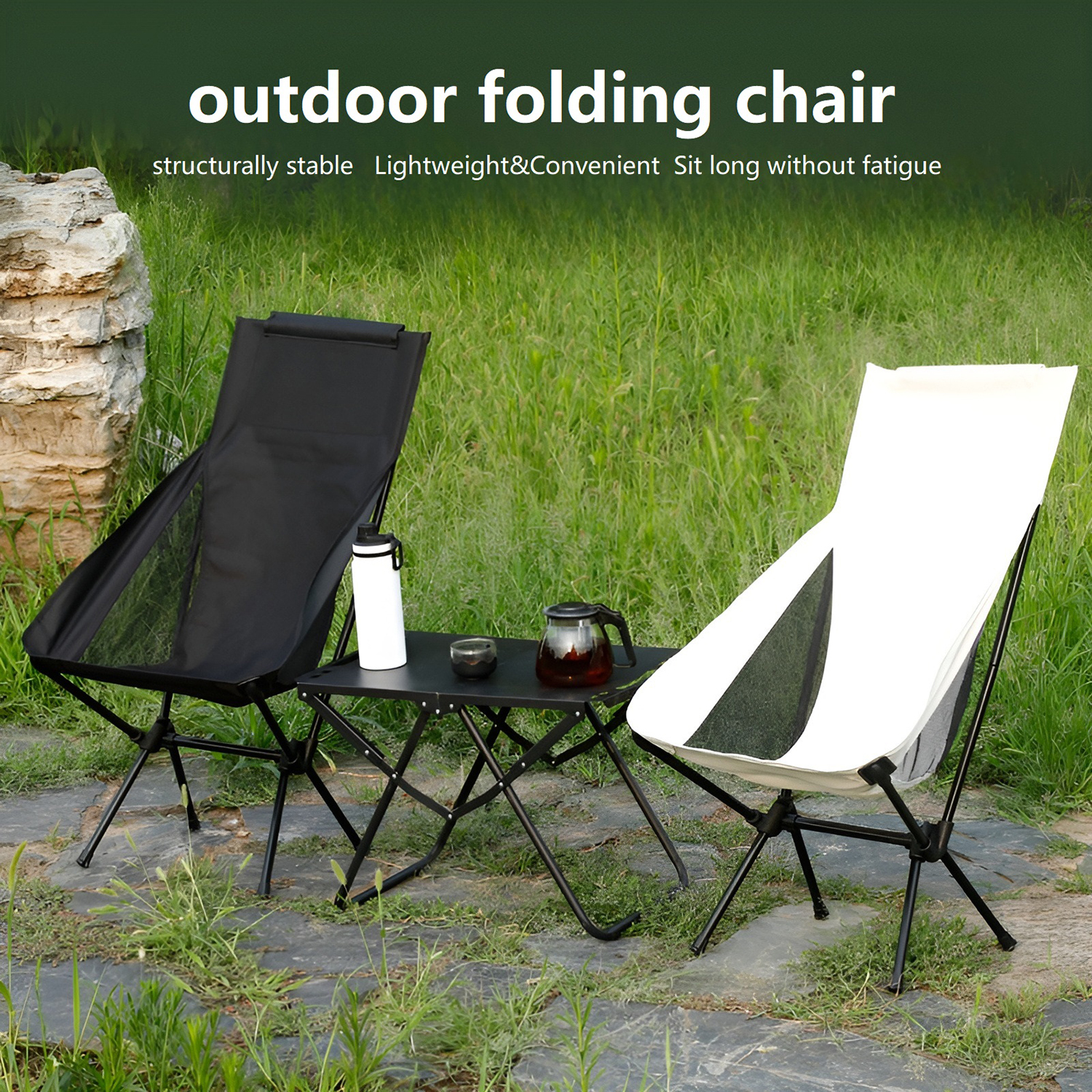 Foldable Camping Chairs Set Li - Outdoor Furniture Polywood incelemesi ve fiyatı